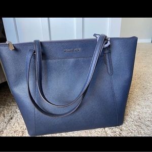 Navy Michael Kors Purse